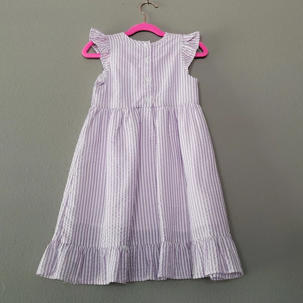 aBc Seersucker Monogram Sundress - Picture 6 of 9